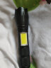 神鱼神鱼（SHENYU） 手电筒强光远射超亮LED可充电家用户外学生小型 双光源 USB直充 供手机充电 豪华 实拍图