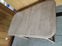 妃儿巢 白蜡木餐桌椅全实木原木纯木功能家日式简约现代小户型折叠伸缩 110cm餐桌+4张餐椅【全白蜡木】 实拍图