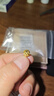六福珠宝 足金星闪黄金转运珠路路通串珠 计价 B01TBGP0001 约1.01克 实拍图
