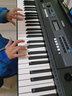 雅马哈（YAMAHA）电子琴KB-308儿童专业考级KB-208教学61键初学中文力度键盘KB90 KB-90+稳固加粗Z架+全套配件 实拍图