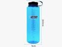 乐基因（nalgene）美国运动塑料杯子超大容量便tritan户外健身夏季凉水桶防漏1.5L 2178-0048灰色透明 1.4L 实拍图