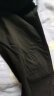 UJXW烟管裤女2023微胖黑色开叉高腰牛仔裤大码胖妹妹小个力显瘦直筒春 黑色 2XL码建议135-150斤 晒单实拍图
