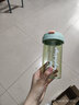 铁帮手夏天水杯女生高颜值2024新款带茶隔吸管杯夏日耐高温网红泡茶杯子 加厚抗摔-轻氧绿【茶仓+提绳+吸管】  600ml 【耐高温100°】 实拍图