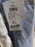 唐狮（TonLion）牛仔裤男夏薄款宽松直筒休闲冰氧吧冰丝长裤 浅牛仔蓝/二批 30 实拍图