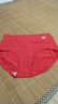 猫人内裤女纯棉高腰石墨烯抗菌裆收腹提臀大码女士三角裤头 组合一 枣红+枣红+枣红+枣红 4条 2XL 建议146-170斤 实拍图