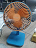 库思特 (kusite) 小风扇静音网红台式迷你电风扇小台扇办公室桌面学生床头大风力usb小风扇 白色 M11b风扇 实拍图