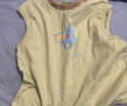 巴拉巴拉婴儿t恤宝宝打底衫女童上衣男短袖2024新款夏季全棉可爱 时尚棕-背心款 100cm 晒单实拍图