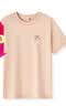 森马（Semir）【多彩凉感T】短袖t恤女夏中长款宽松舒适刺绣上衣109324100007 实拍图