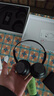 联想（Lenovo）复古潮流降噪头戴式无线蓝牙耳机 音乐游戏高音质金属千禧网红明星显小时尚头戴穿搭耳机  TH66黑 实拍图