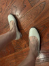 爱步（ECCO）芭蕾舞鞋女 24年夏季新款简约百搭软底圆头玛丽珍鞋 雕塑222303 石灰色22230301378 39 晒单实拍图