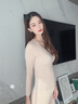 猫人（MiiOW）薄款秋衣秋裤女套装肌底衣超薄内搭女高弹隐形打底衫女款 百搭肤单套装 37度恒温 L 建议体重115-140斤 实拍图