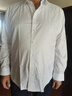 帝宾泽大码白衬衫男长袖加肥加大胖子宽松商务免烫抗皱竹纤维弹力衬衣 实拍图
