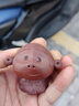 陶云尚宜兴紫砂小萌猴子茶宠精品手工紫泥清水泥猴生肖可养茶玩陶瓷摆件 紫砂萌猴 紫泥 实拍图