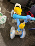 飞鸽平衡车滑行车童车四轮宝宝学步车婴幼儿童溜溜防侧翻小孩1-3-4岁 蓝色【减震基础款】 实拍图