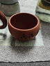 尊壶紫砂杯茶杯品茗杯主人杯功夫茶具配件闻香口杯陶瓷小茶碗清香兰草 清水泥1个80ml 实拍图