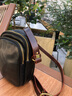 ANDSEEYOU品牌 休闲单肩包男 头层牛皮随身手机包小背包手工真皮迷你斜挎包 黑色 实拍图