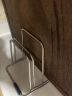 阿司倍鹭（ASVEL）日本厨房家用不锈钢砧板架锅盖架 防滑菜板架子免打孔置物架 实拍图