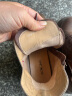 奥康（Aokang）官方女鞋 秋冬新款暖色系潮酷时尚微绒马丁靴 棕色 37 晒单实拍图