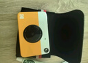 柯达（Kodak）PRINTOMATIC 拍立得相机 （即拍即打 无墨打印 简约撞色）粉白色 实拍图