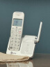 AT&TAT&T中文无绳电话机单机家用办公老人机子母机无线固定座机51102 51102 白 中文版 晒单实拍图