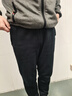 安踏（ANTA）加绒运动裤男2025秋冬季青年男士户外防寒保暖宽松卫裤休闲束脚裤 -1基础黑【加绒束脚】 L /175 【适合120-140斤】 实拍图