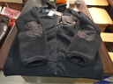 京东京造摇粒绒外套男冲锋衣内胆夹克羊羔绒立领保暖男士外套 黑色XXXL 实拍图