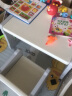 澳乐儿童桌椅套装宝宝玩具桌写字桌学习桌家用多功能吃饭桌子礼物灰 实拍图