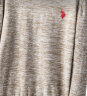 U.S. POLO ASSN.US保罗针织衫男休闲时尚圆领毛衣男秋季款男式针织衫 卡其(KXL217626) 2XL 晒单实拍图