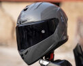 GSBgsb头盔s-361摩托车头盔3C认证四季男女通用全盔机车仿赛头盔 多彩世界橙配透明镜片 L（55-56头围） 晒单实拍图