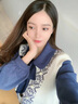 唐菓蜜秋冬连衣裙女装2025新款韩版时尚百搭气质减龄红色新年本命年裙子 红色 M 实拍图
