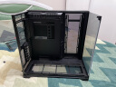 LIANLI联力包豪斯vision黑色台式电脑海景房机箱 三面无边框玻璃/模块化双仓布局/支持EATX主板4090显卡 实拍图