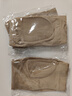 男女干裂开裂脚套护脚保护套防裂保湿袜子脚后跟负离子硅胶足跟袜 肤色3双 实拍图
