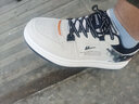 回力官方男鞋夏季板鞋男士休闲鞋子男皮面防水百搭运动鞋男学生低帮 白藏青【潮流涂鸦】 43 实拍图