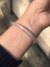 中国黄金（CHINA GOLD）次日达白月光手镯荔枝冻玉镯子年轻款生日礼物送女友老婆周年礼物 （细镯）6mm白月光手镯【56圈口】 实拍图