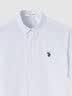 U.S. POLO ASSN.短袖衬衫男夏季纯棉商务休闲宽松免烫男士上衣衬衣白色L 实拍图