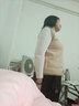 翊尚美针织马甲女春秋可外穿短款V领背心上衣25年新款宽松内搭坎肩 杏色 均码 【推荐80-140斤】 实拍图