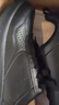 斯凯奇（Skechers）男鞋休闲皮鞋商务通勤黑色工作鞋简约百搭黑色运动板鞋210835 全黑色/BBK 43 实拍图