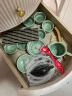 豪峰 整套功夫青瓷茶具套装家用实木茶盘托盘茶台茶杯茶壶茶具配件 实拍图