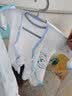贝瑞加（Babyprints）婴儿连体衣2件装新生儿衣服初生宝宝纯棉爬服四季内衣 黄熊52 实拍图