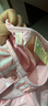 草景家孕妇睡衣夏季薄款纯棉月子服宽松大码产后夏天吸汗透气哺乳衣套装 923粉色 XL(建议体重120-140斤左右) 实拍图