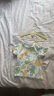 aqpa婴儿内衣套装夏季纯棉睡衣男女宝宝衣服薄款分体短袖 丛林小天 73cm 实拍图