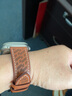 威千图适用苹果手表表带apple iwatch s9/8真皮表带爱马仕7/6/SE/ultra2小牛皮Swift丨44/45/49MM【新棕色】 实拍图
