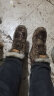 依雅鞋酷东北雪地靴男高帮冬季羊毛靴加厚迷彩防寒靴保暖大头棉鞋冷库棉靴 特厚款（荒色） 43 实拍图