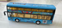 卡威（KIV）1:32合金玩具公交车男孩大号汽车儿童玩具车开门大巴公共汽车模型 双层敞篷红色 实拍图