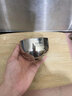 膳大皇（SHDO）德国304不锈钢小茶杯双层防烫功夫茶杯高档主人杯茶碗品茗杯茶盏 304双层茶酒杯【3两】170ml1只 实拍图