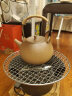 唯古 复古围炉煮茶壶木碳炉陶瓷烧水壶明火电陶炉煮茶器家用阳台户外 中提梁壶（900ml） 晒单实拍图