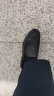 奥康（Aokang）商务正装鞋一脚蹬简约皮鞋舒适低帮鞋黑色41码 晒单实拍图