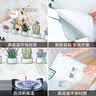 浪漫满屋厨房防油贴纸橱柜翻新贴灶台耐高温铝箔纸翻新贴家用防水瓷砖贴纸 花兔兔(易贴易撕) 宽60cm*长10米 实拍图