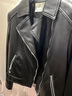 香影皮衣外套女短款2025春秋新款今年流行复古翻领小个子机车夹克 黑色 S 实拍图