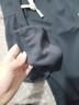 MMOPTOP潮牌垂感休闲裤男春夏季薄款抗皱直筒阔腿宽松卫长裤CJ01藏青M 实拍图